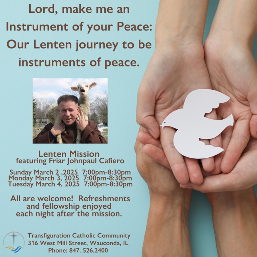 Lenten Mission Invite